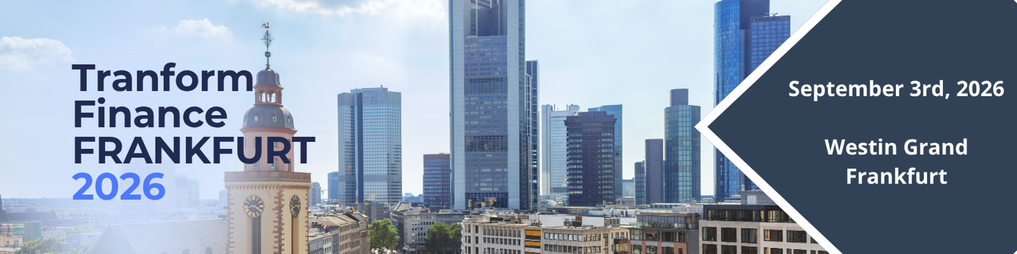 Meet the Neterium team at Transform Finance Frankfurt 2026